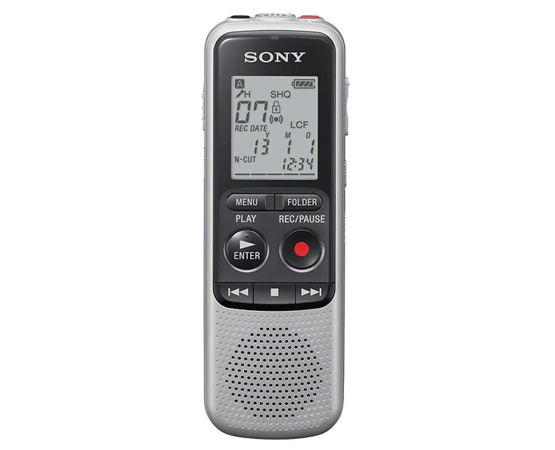 Sony ICD-BX140 Digital Mono HVXC/MP3 Voice Recorder with 4 GB Built-In Memory