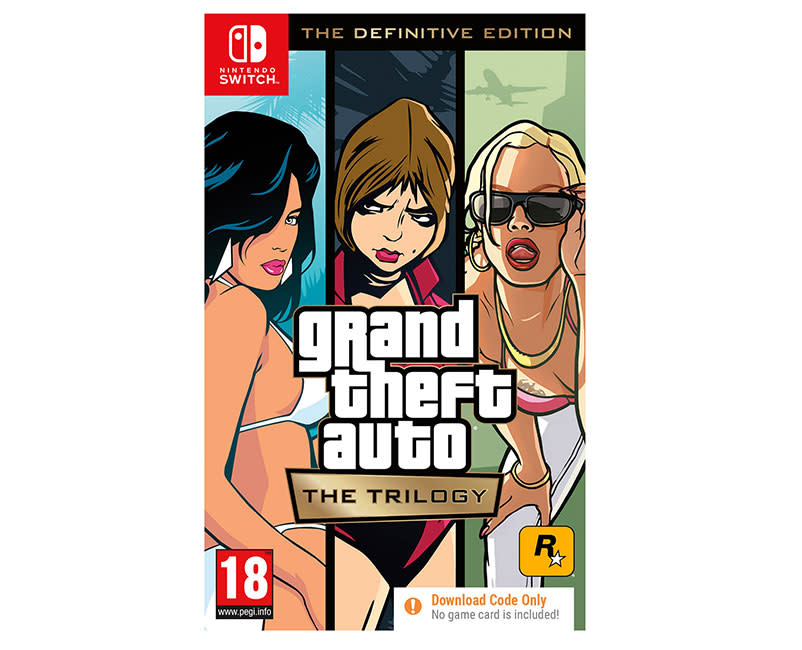 GTA Trilogy Definitive Edition Switch