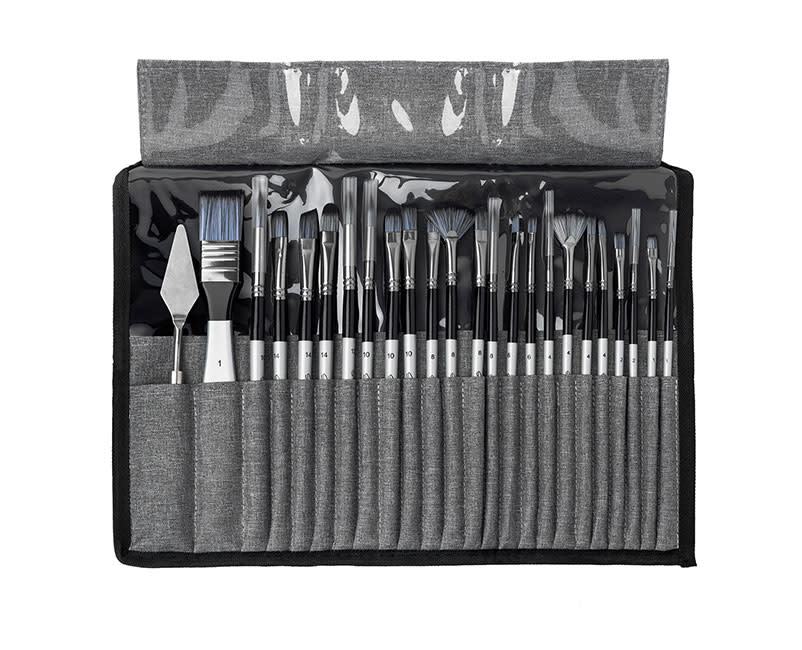 ΣΕΤ ΠΙΝΕΛΑ ΓΙΑ ΤΕΜΠΕΡΑ & ΣΠΑΤΟΥΛΑ 24ΤΕΜ