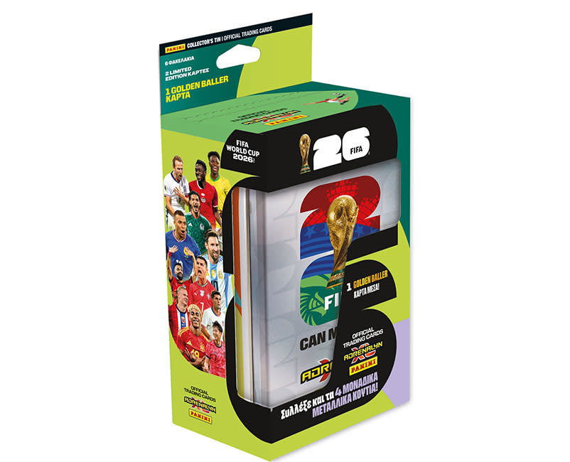 World Cup 2026 Metal Classic Tin Panini