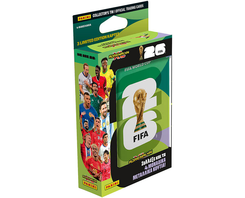 World Cup 2026 Metal Pocket Tin Panini