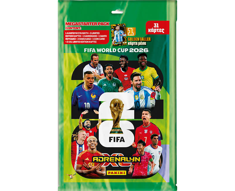 World Cup  2026 Mega Starter Pack Panini