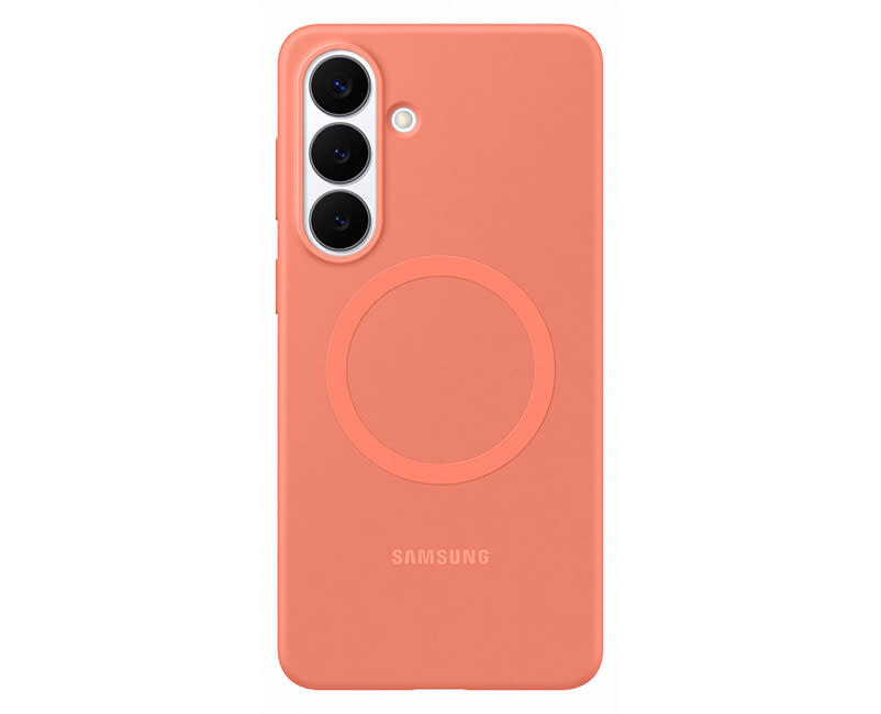Samsung S26+ Silicone Magnet Coralred