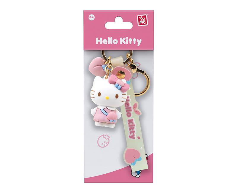 Yume Hello Kitty Keychain & Strap Peach