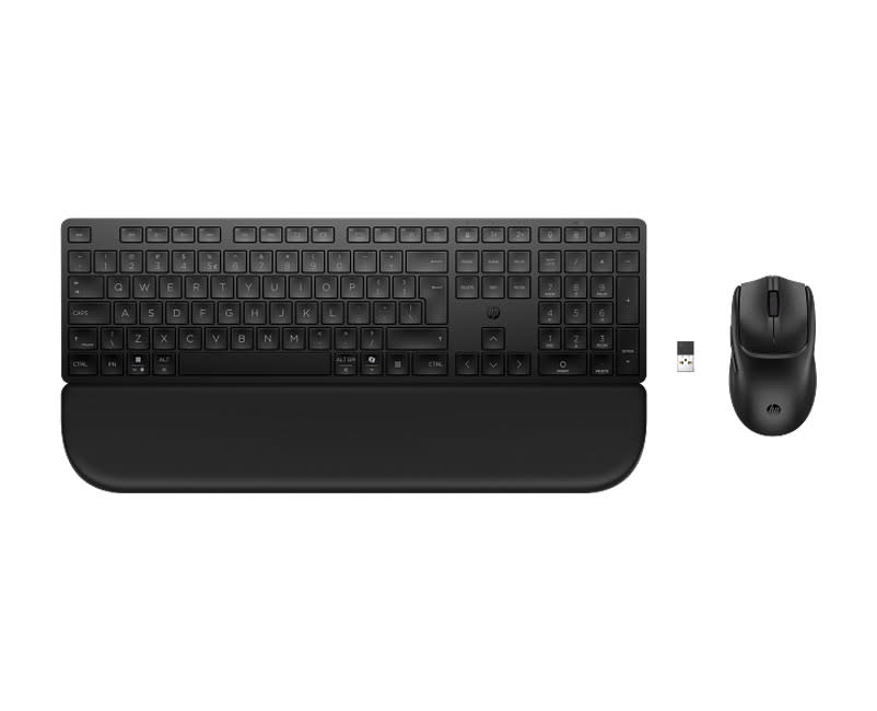 HP Multi-Device Dual-Mode Mouse and Keyboard Combo with Palm Rest 580C - BD5F2AA