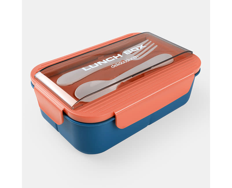 ΔΟΧΕΙΟ ΜΠΛΕ-ΚΟΚΚΙΝΟ 3 ΧΩΡ 1200ML SENTIO