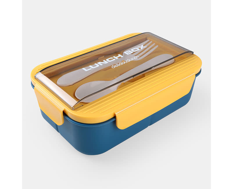 ΔΟΧΕΙΟ ΜΠΛΕ-ΚΙΤΡΙΝΟ 3 ΧΩΡ 1200ML SENTIO