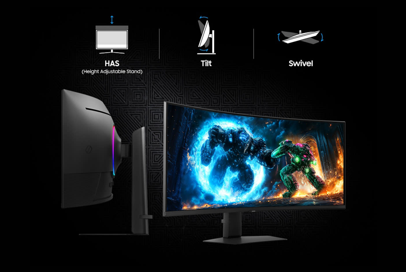 Samsung 40" Odyssey G7 G75F WUHD 180Hz Gaming Monitor