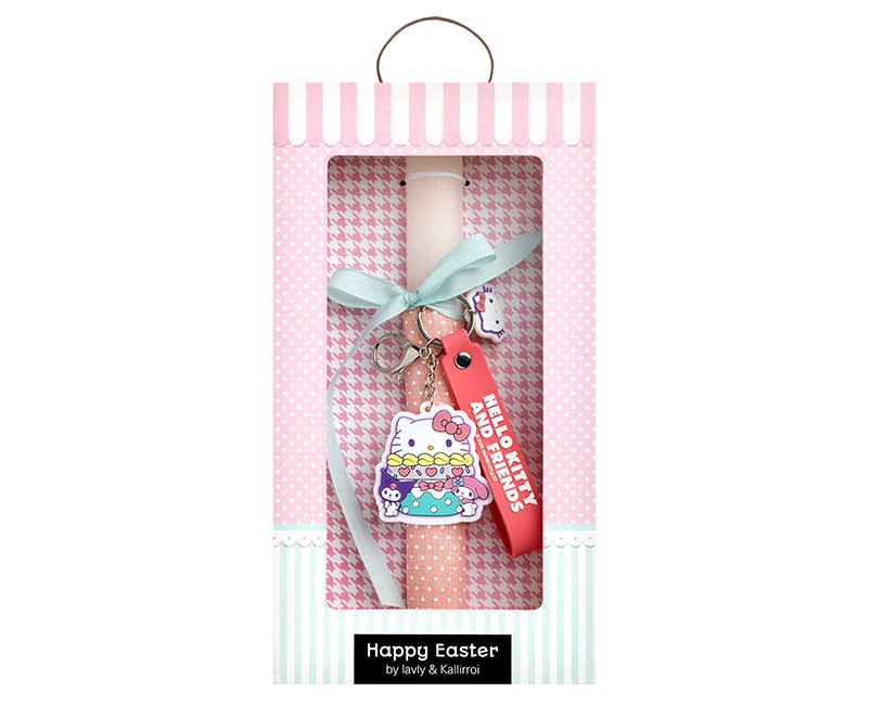 Λαμπάδα Μπρελόκ Hello Kitty