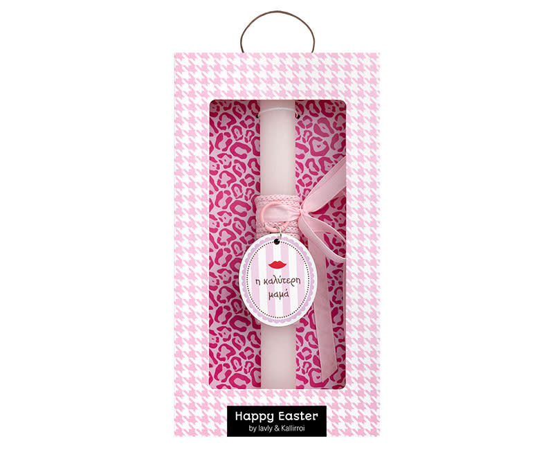 "Χειροπ. Λαμπάδα Μπρελόκ ""Μαμά"""