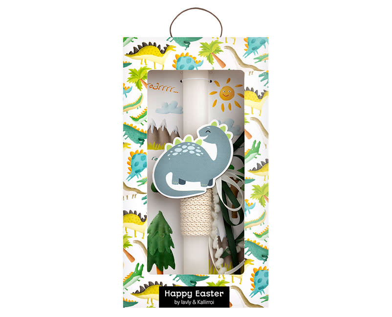 Χειροπ. Λαμπάδα Δεινόσαυρος