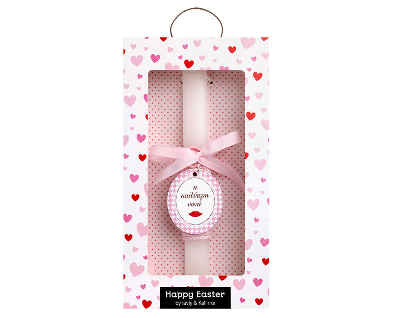 "Χειροπ. Λαμπάδα Μπρελόκ ""Νονά"""