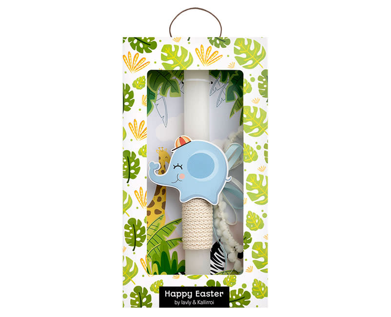 Χειροπ. Λαμπάδα Ελεφαντάκι