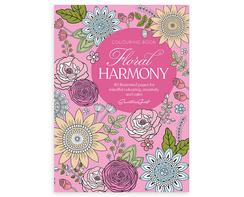  ΒΙΒΛΙΟ ΖΩΓΡΑΦΙΚΗΣ FLORAL HARMONY SENTIO