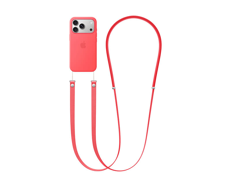 Crossbody Strap - Bright Guava