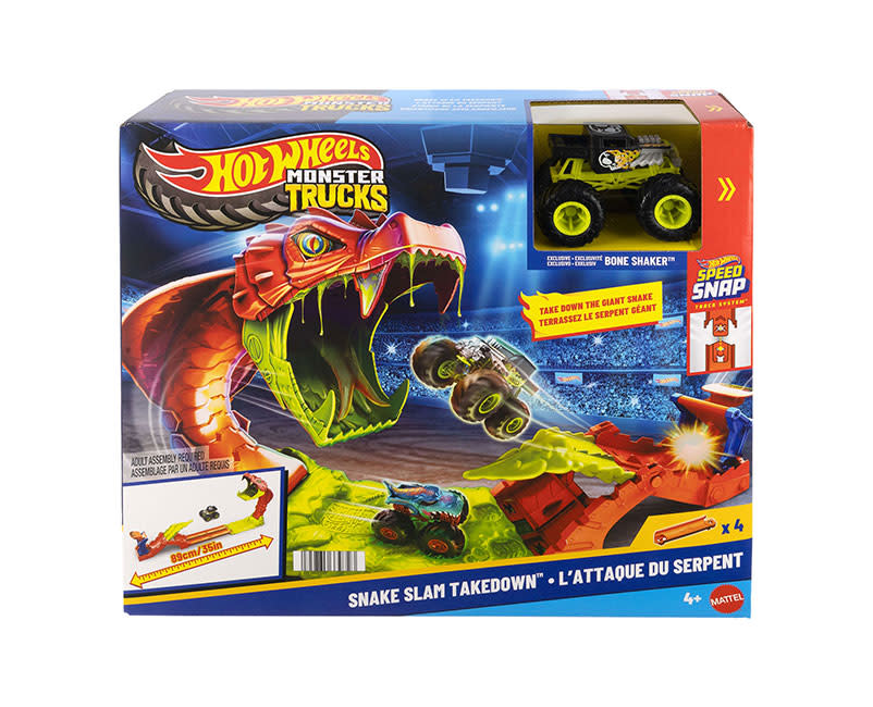 Monster Trucks Πίστα - Επίθεση Φιδιού