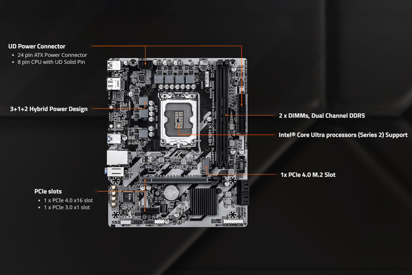 GIGABYTE H810M K