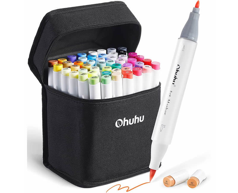 ΜΑΡΚΑΔΟΡΟΙ ΖΩΓΡΑΦΙΚΗΣ HONOLULU 48ΤΕΜ &BL