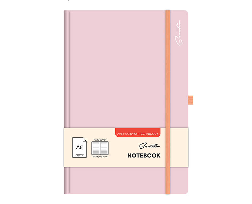 ΣΗΜΕΙΩΜ ΜΕ ΣΚΛΗΡ ΕΞ Α6 PIGGY PINK SENTIO