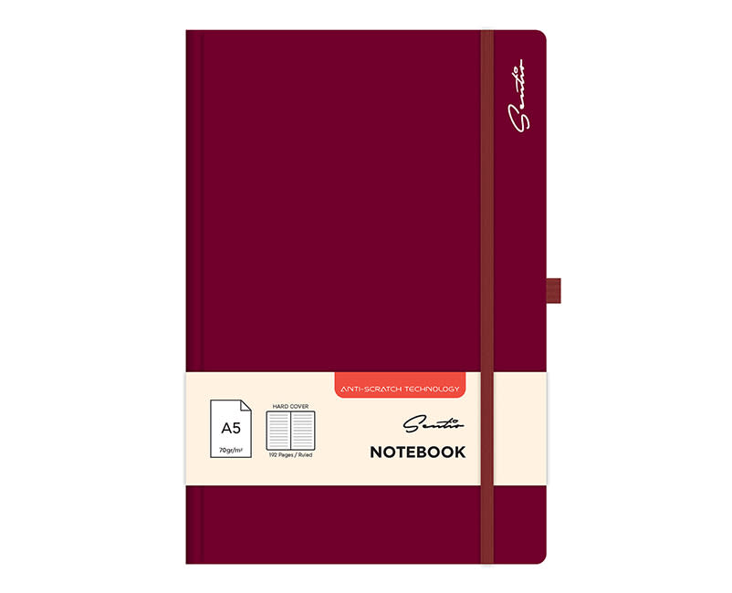 ΣΗΜΕΙΩΜ ΜΕ ΣΚΛΗΡ ΕΞ Α5 CHERRY RED SENTIO