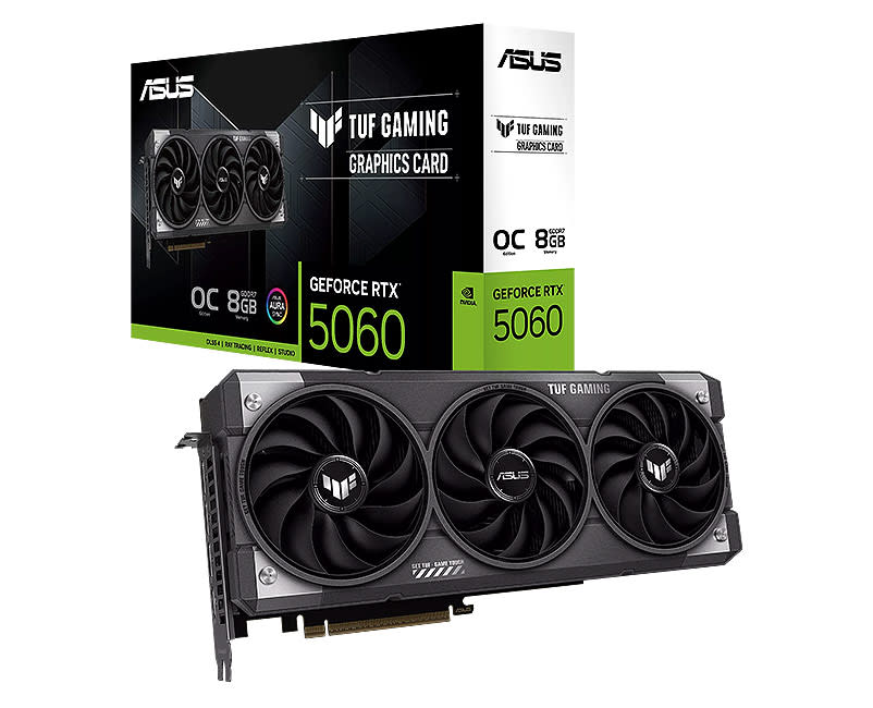 ASUS TUF Gaming GeForce RTX™ 5060 8GB GDDR7 OC Edition