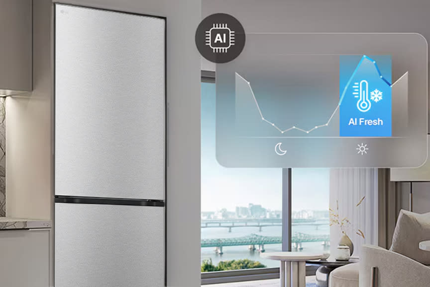 LG Ψυγειοκαταψύκτης GBBW726AMB