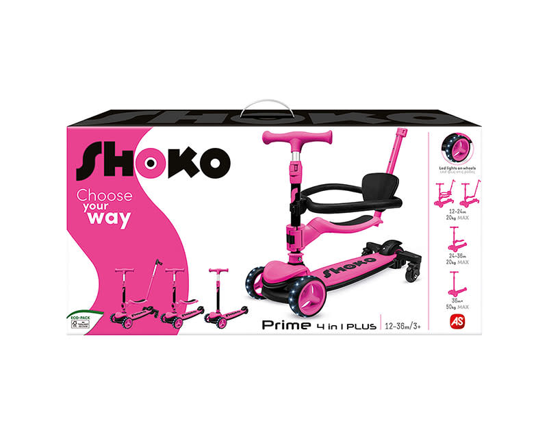 Shoko Scooter Prime 4 In 1 Plus