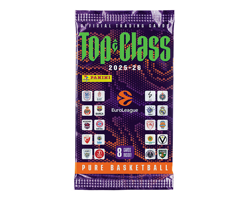 Euroleague Top Class 2026 Κάρτες Disp