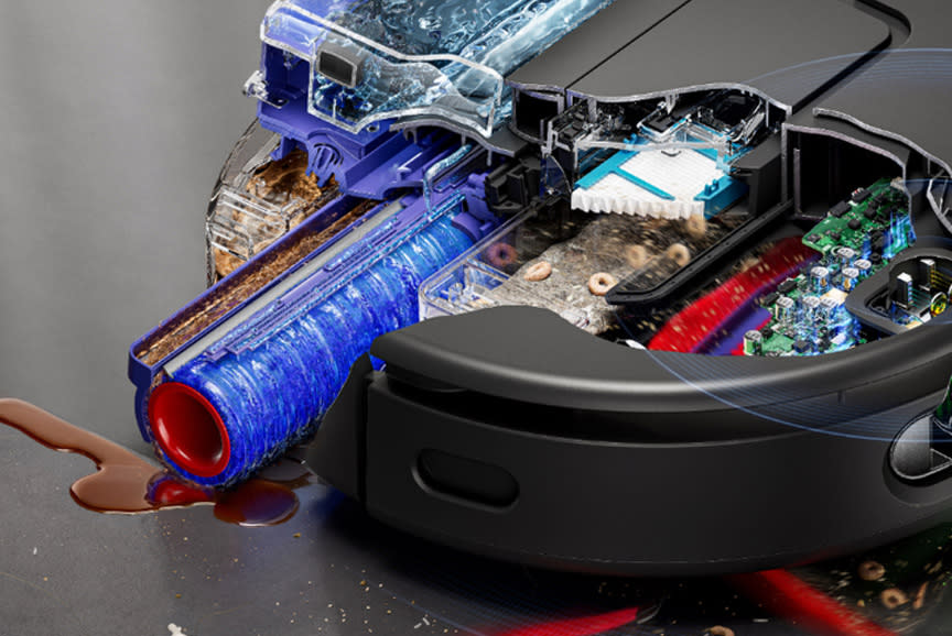 Σφουγγαρίζει πάντα με καθαρό νερό!