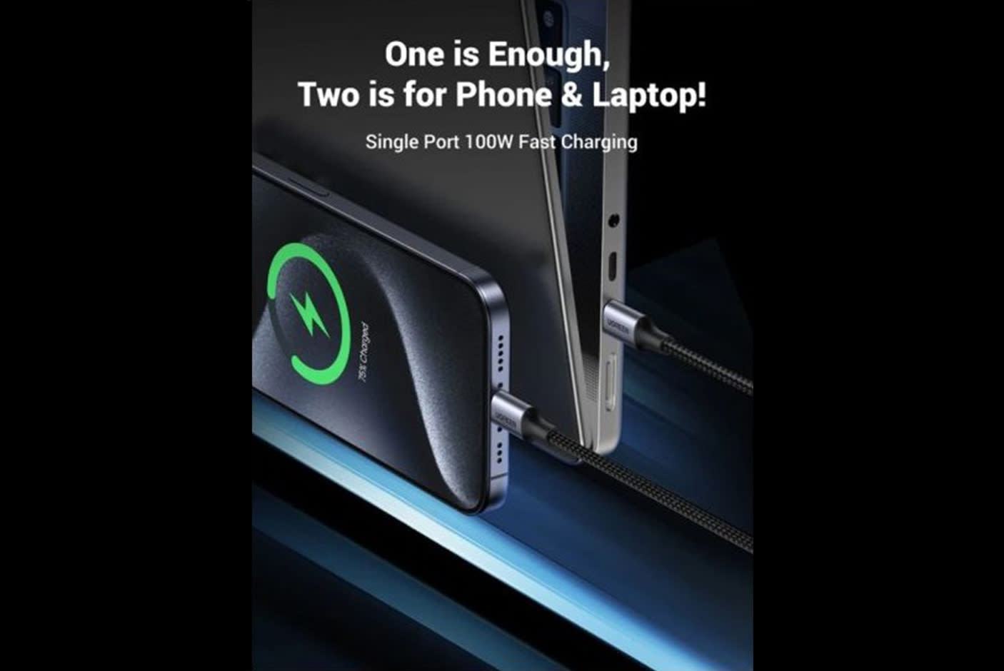 UGREEN 2-in-1 Universal Fast Charging Cable