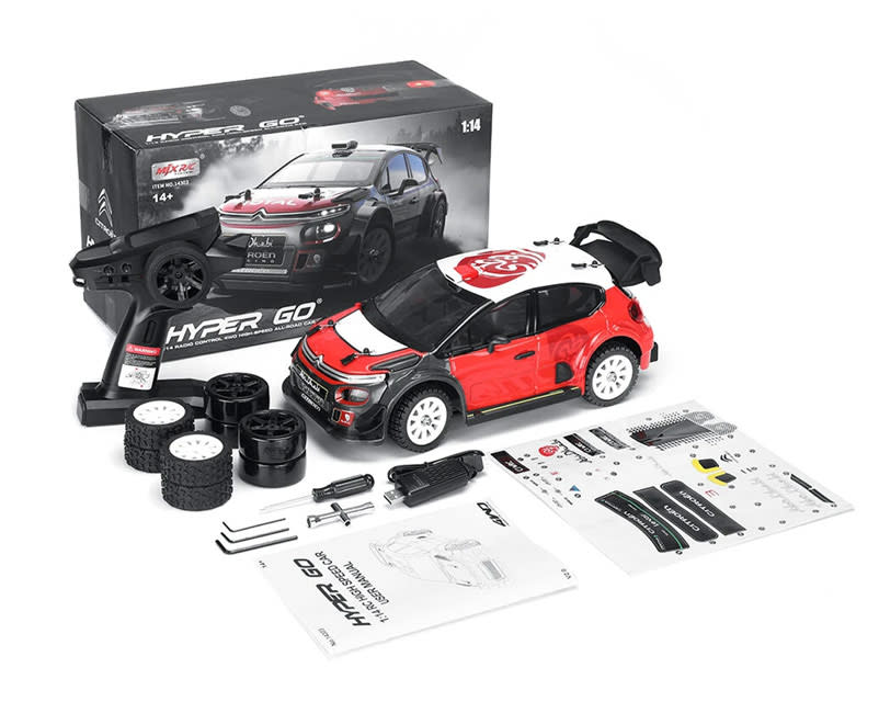 MJX Hyper GO 14303 1/14 Citroen C3 WRC 4WD RTR