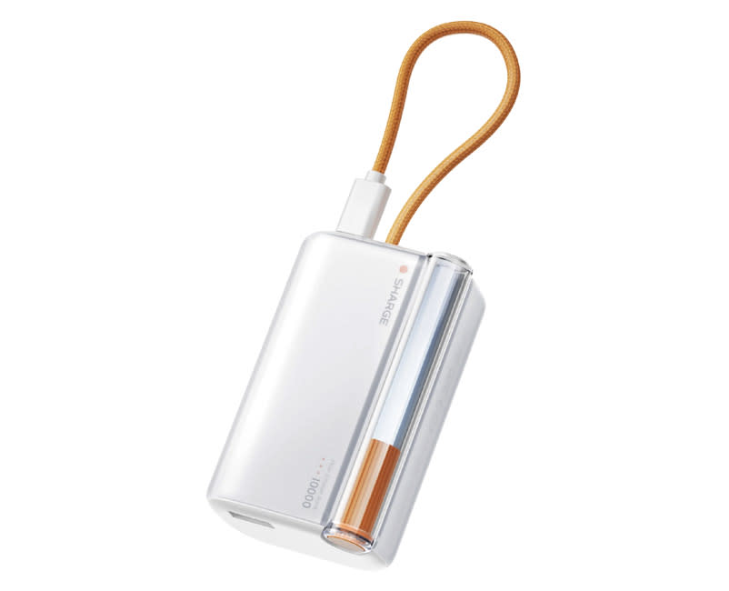 SHARGE Flow 3 Power Bank 45W,10K,Built-in Cable