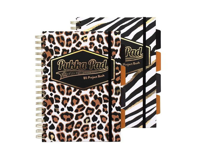 ΤΕΤΡΑΔΙΟ ΣΠΙΡΑΛ Β5 WILD 4Θ/100Φ PUKKA