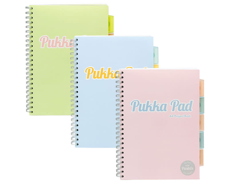 ΤΕΤΡΑΔΙΟ ΣΠΙΡΑΛ A4 PASTEL 5Θ/100Φ PUKKA