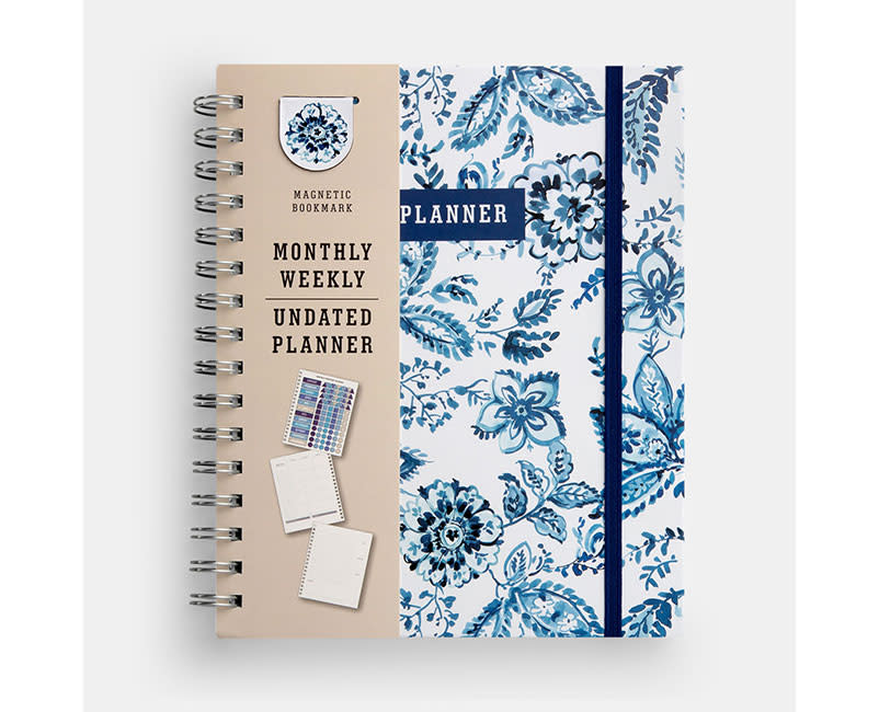 ΣΠΙΡΑΛ PLANNER ΣΕΛ/ΚΤΗ INDIGO WHITE SENT