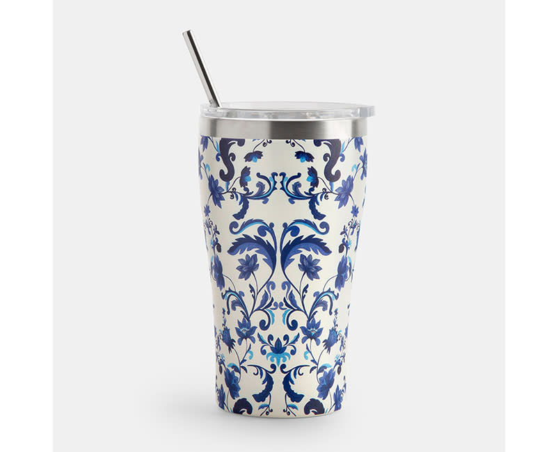 TUMBLER 500ML INDIGO CREAM SENTIO