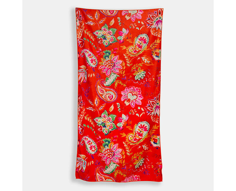 ΠΕΤΣΕΤΑ ΘΑΛΑΣΣΗΣ PAISLEY ORANGE SENTIO
