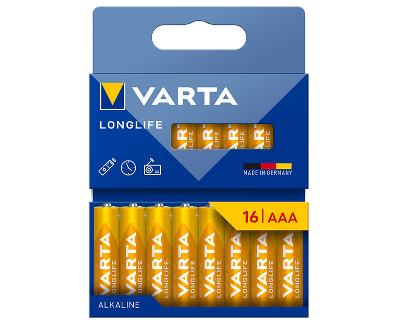 Varta Μπαταρίες Αλκαλικές AAΑ 16 τεμ