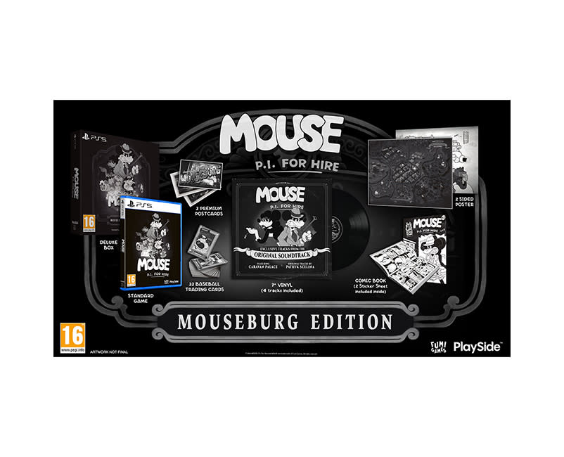 Mouse P.I. For Hire Mouseburg Editio PS5