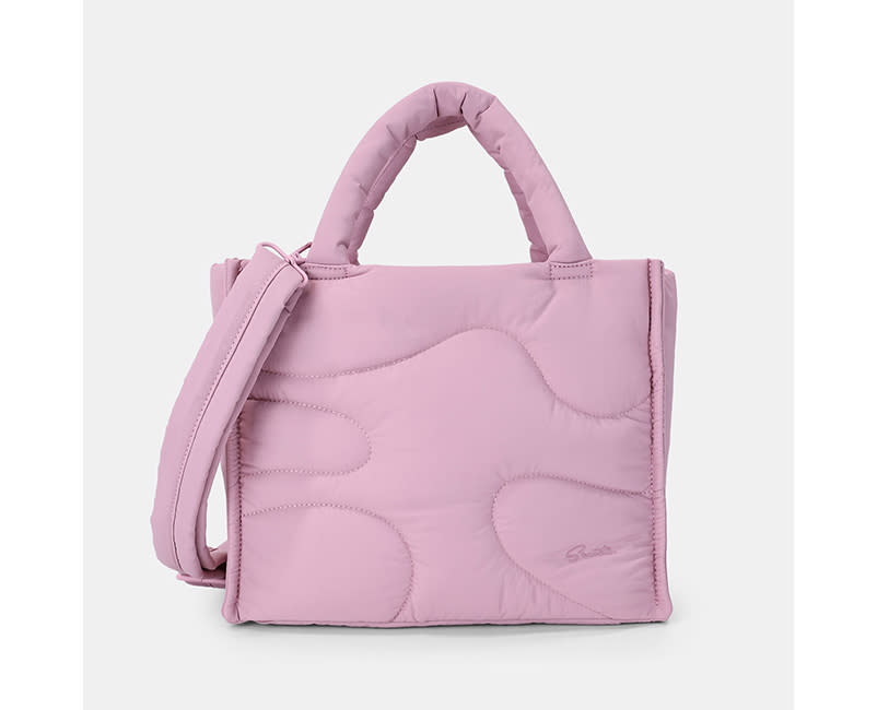 ΤΣΑΝΤΑ ΩΜΟΥ PUFFY ΡΟΖ SENTIO