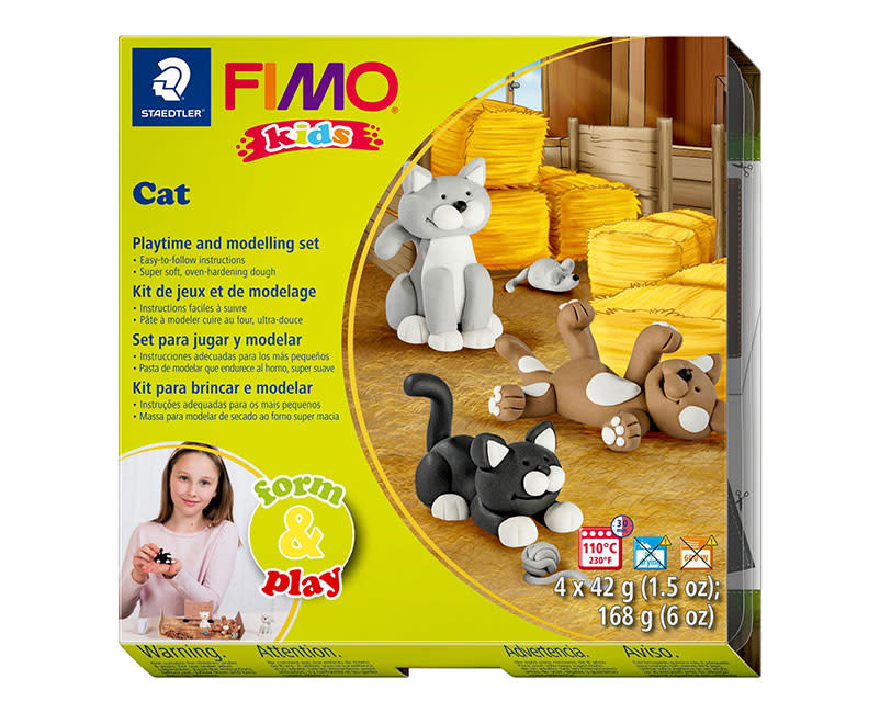 ΣΕΤ ΚΑΛΟΥΠΙΑ  "CATS" FIMO STAEDTLER