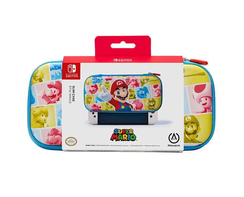 PowerA Slim Case Mushroom Kingdom NSW