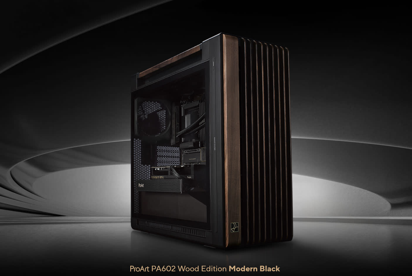 ASUS PA602 Wood Edition Modern Black