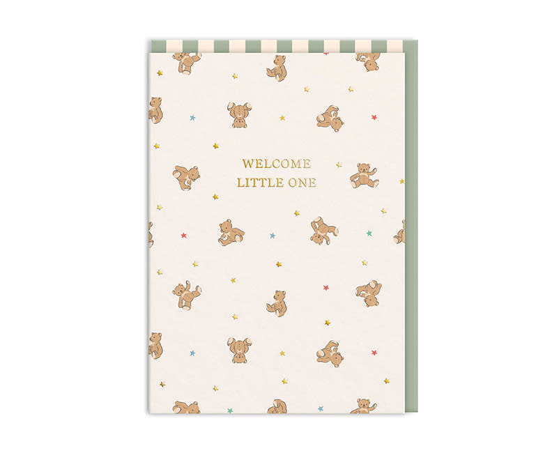 ΕΥΧΕΤΗΡΙΑ ΚΑΡΤΑ WELCOME LITTLE ONE BEARS