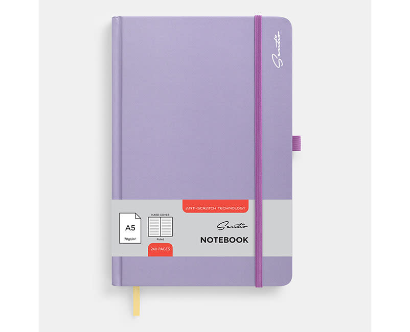 ΣΗΜΕΙΩΜ ΜΕ ΣΚ ΕΞ Α5 PL LILAC 120φ SENTIO