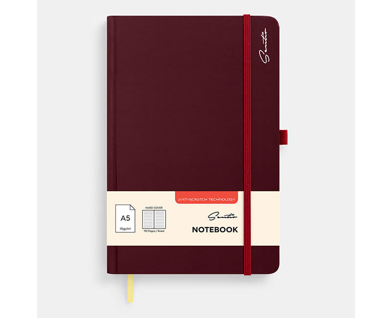 ΣΗΜΕΙΩΜ ΜΕ ΣΚΛΗΡ ΕΞ Α5 CHERRY RED SENTIO