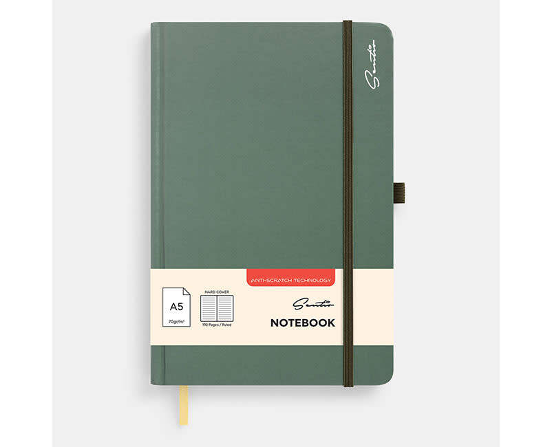 ΣΗΜΕΙΩΜ ΜΕ ΣΚΛΗΡ ΕΞ Α5 SAGE GREEN SENTIO