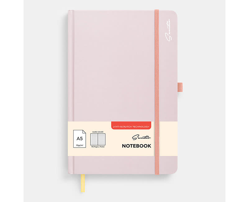 ΣΗΜΕΙΩΜ ΜΕ ΣΚΛΗΡ ΕΞ Α5 PIGGY PINK SENTIO
