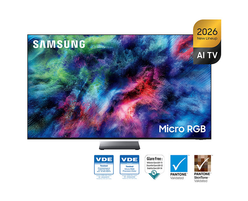 Samsung 4K Micro RGB TV 85" 85R95H AI
