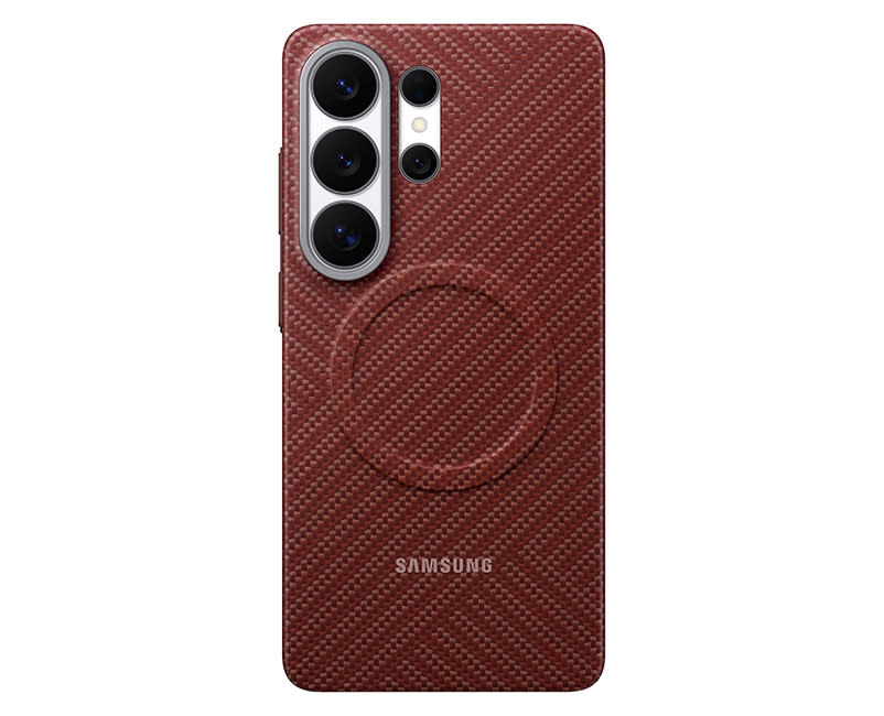 Samsung S26 Ultra Carbon Magnet Coralred